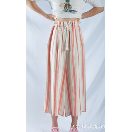 Full Rayon Wide-Leg Pant Full Rayon Wide-Leg Pants For Ladies Supplier